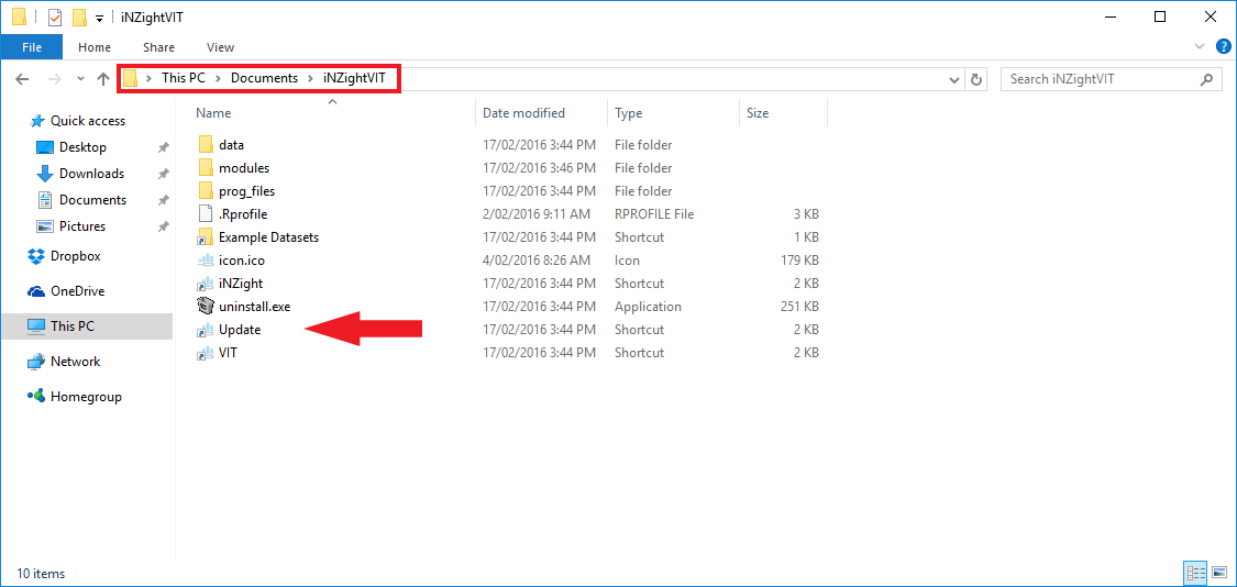 Update iNZight script location